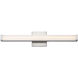 Spec 5CCT LED 30 inch Satin Nickel Bath Vanity Wall Light