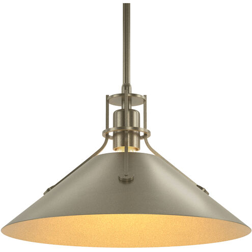 Henry 1 Light 14.4 inch Soft Gold and Soft Gold Mini Pendant Ceiling Light, Medium
