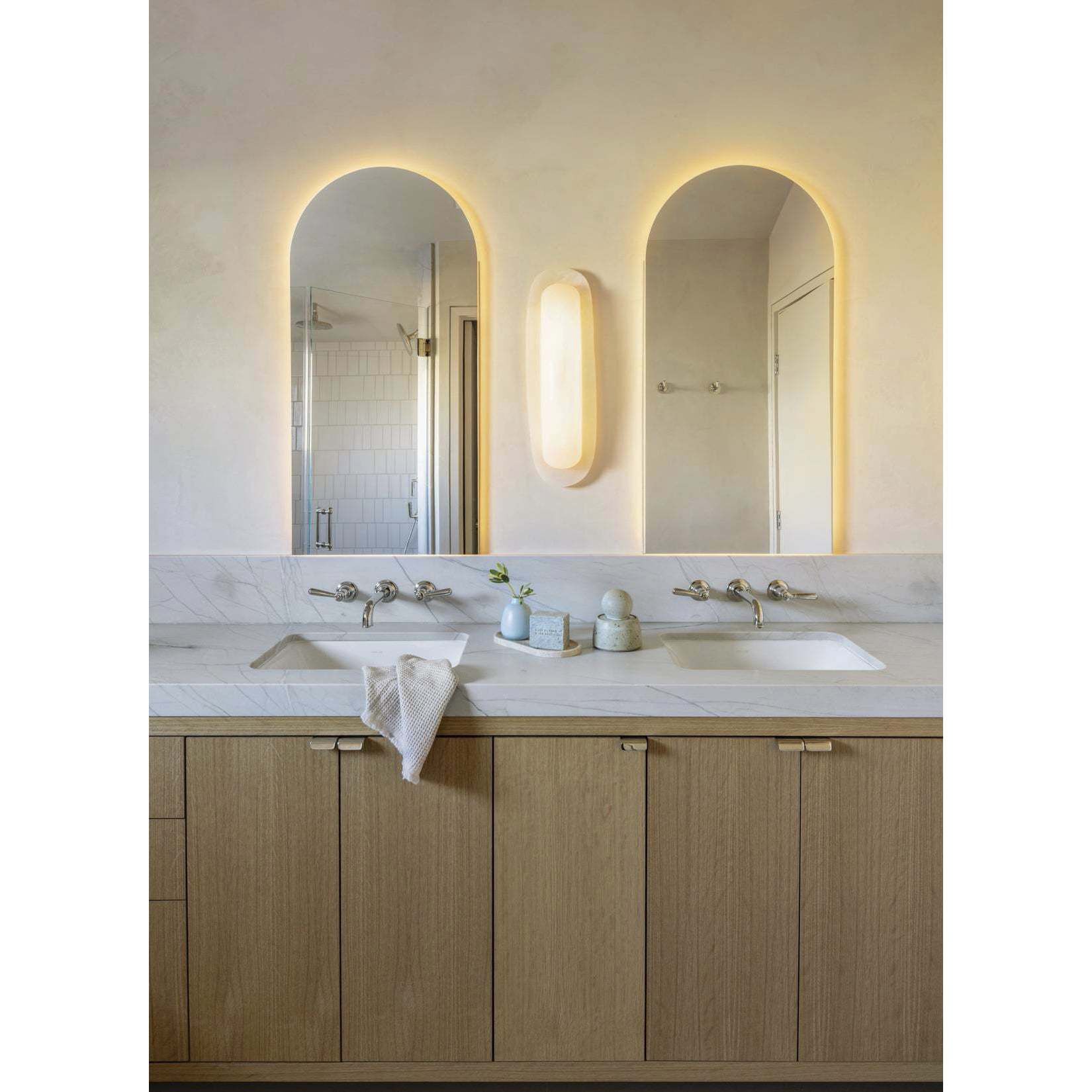 Kopan 1 Light 7 inch Vintage Brass ADA Wall Sconce Wall Light