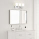 Kerrville 3 Light 18 inch Chrome Wall Bath Fixture Wall Light