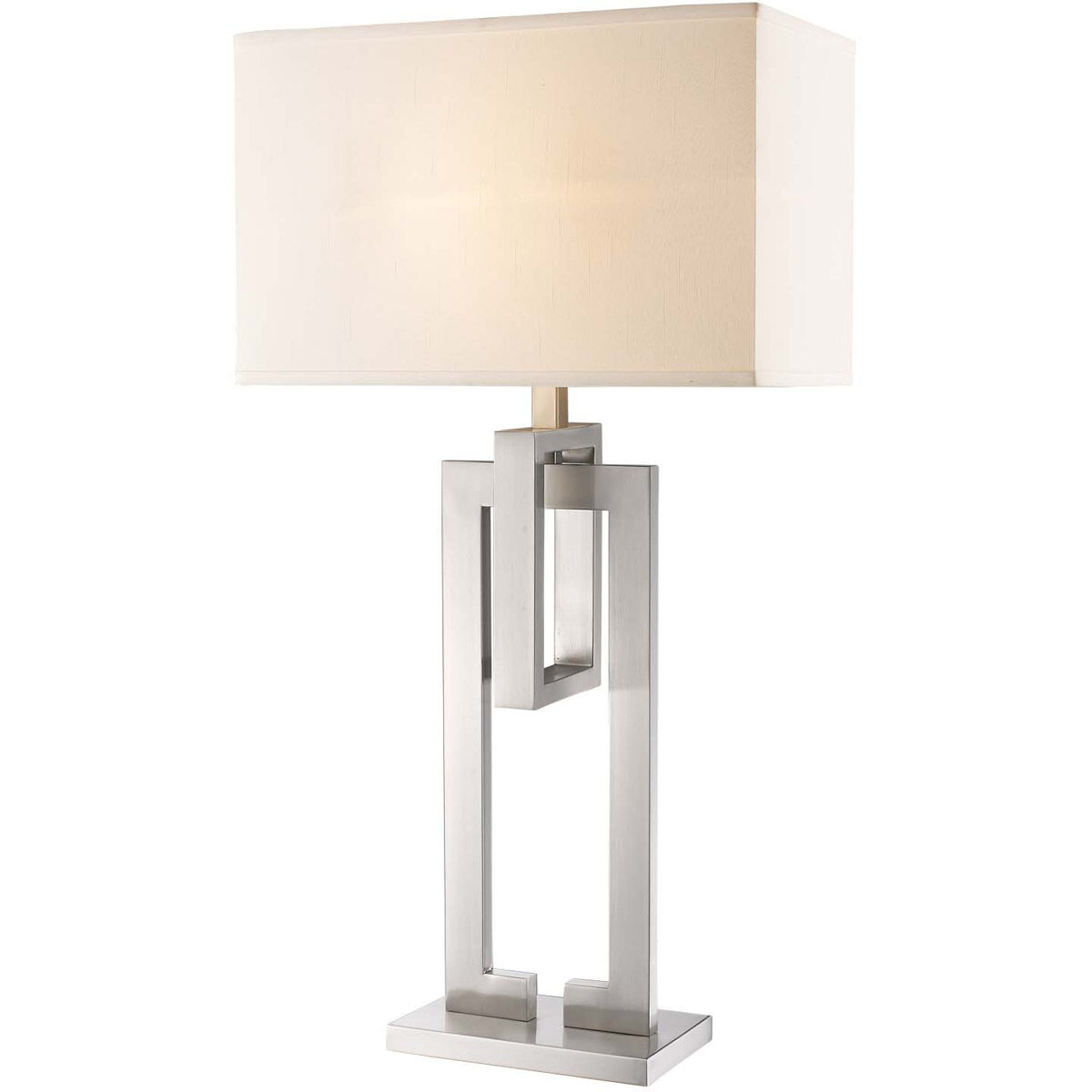 Precision 36 inch 150.00 watt Brushed Nickel Table Lamp Portable Light