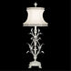 Beveled Arcs 41 inch Silver Leaf Table Lamp Portable Light