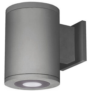 Tube Arch LED 5 inch Graphite Sconce Wall Light in 2700K, 85, Ultra Narrow, Towards Wall