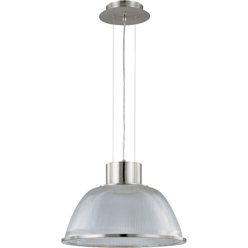 Gear 1 Light 20.13 inch Brushed Nickel Pendant Ceiling Light