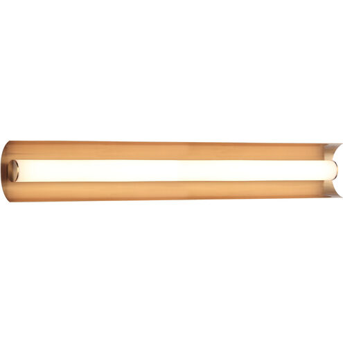 Norvan LED 24.38 inch Aged Gold Brass Wall Sconce Wall Light