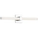 Fresno LED 24 inch Chrome Bath Vanity Light Wall Light