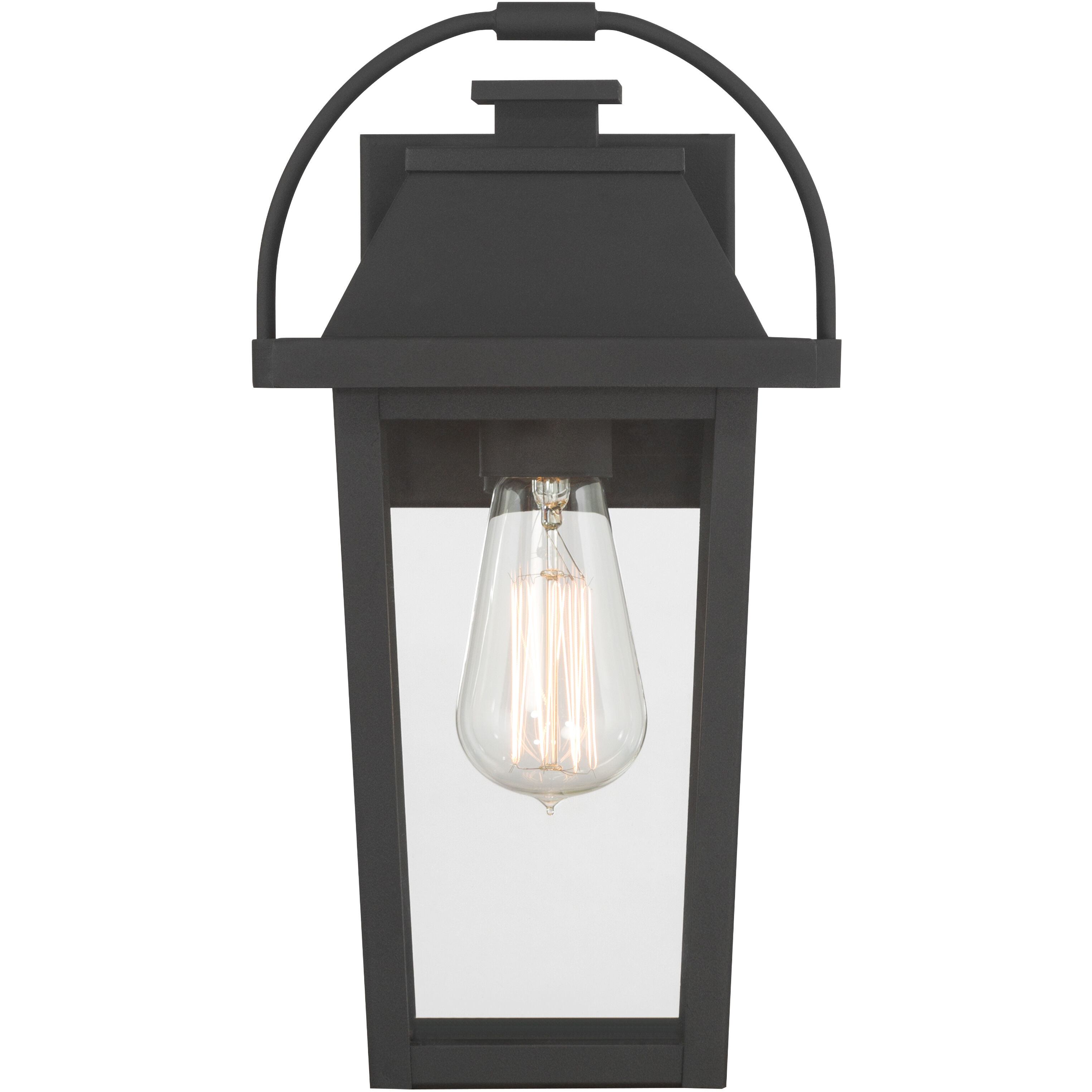 Branwyn 1 Light 13 inch Sand Coal Black Outdoor Wall Lantern
