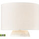 Abbeystead 23 inch 100.00 watt White Table Lamp Portable Light