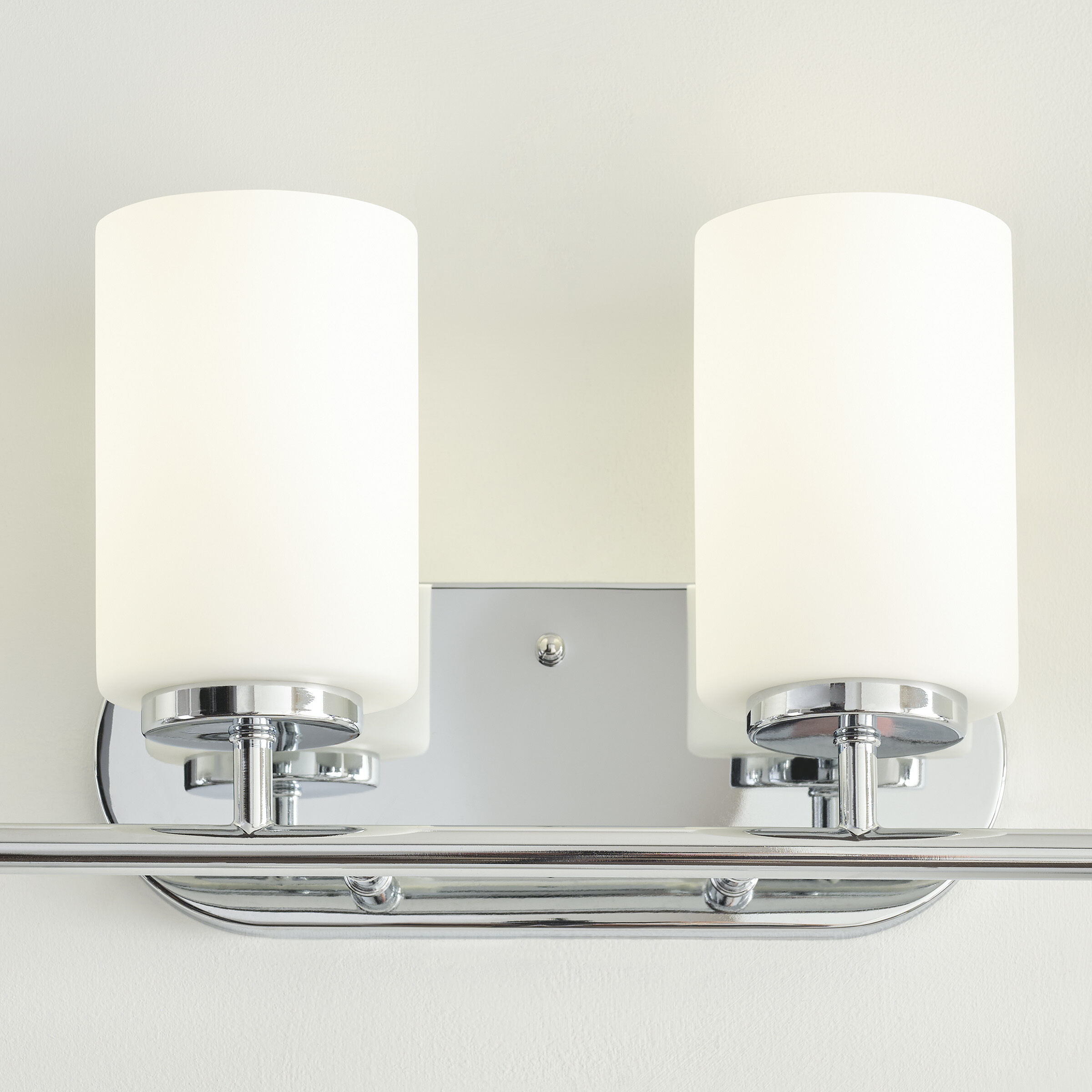 Oslo 4 Light 27.5 inch Chrome Wall Bath Fixture Wall Light