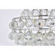 Savannah 3 Light 14 inch Chrome Pendant Ceiling Light