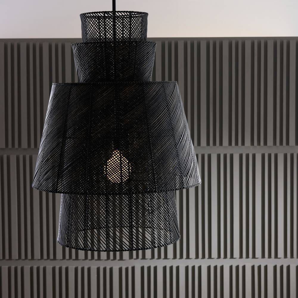 Chester 1 Light Dark Gray Wash Pendant Ceiling Light