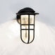 Steampunk LED 12.75 inch Bronze Outdoor Wall Light, dweLED
