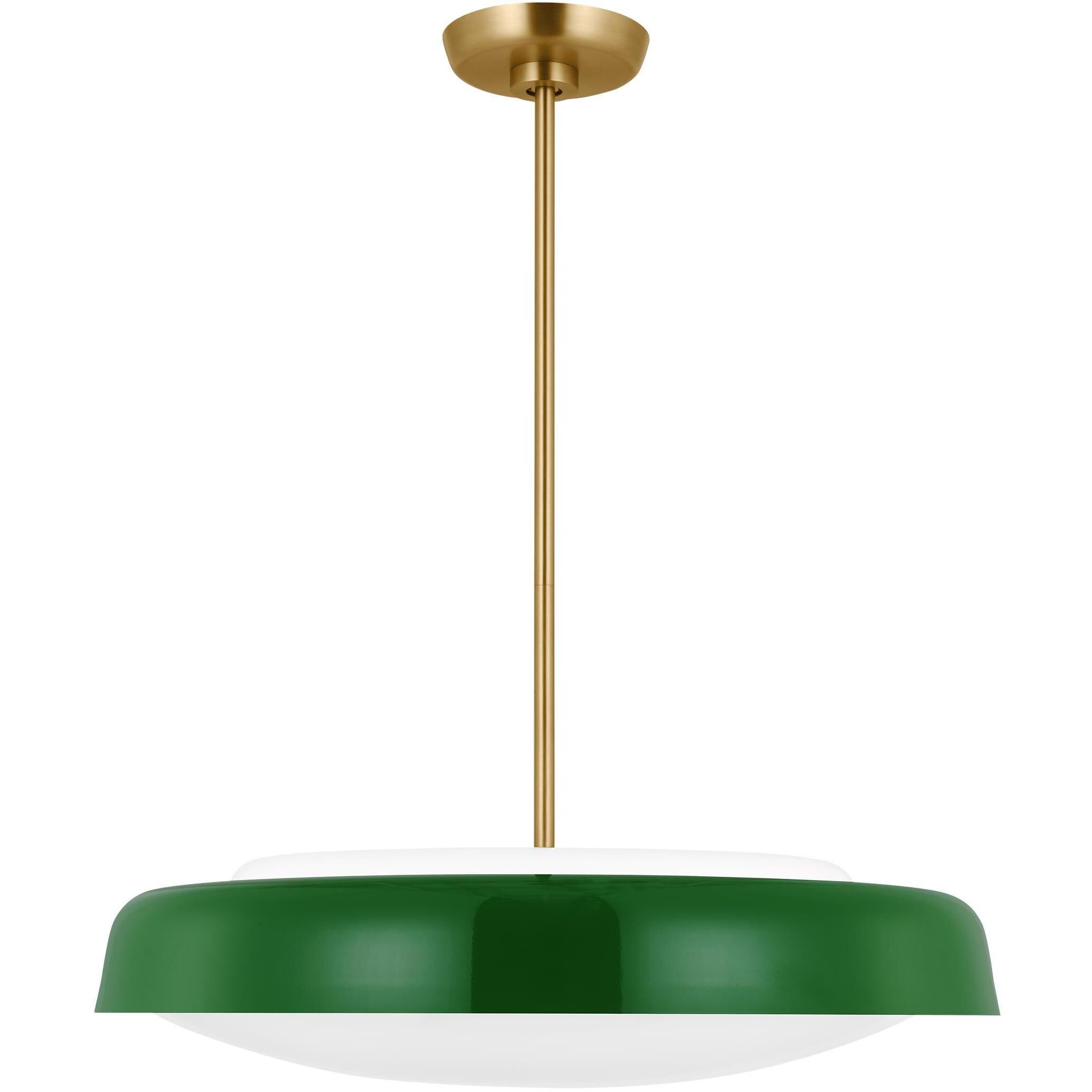 kate spade new york Draper 3 Light 22 inch Green Pendant Ceiling Light
