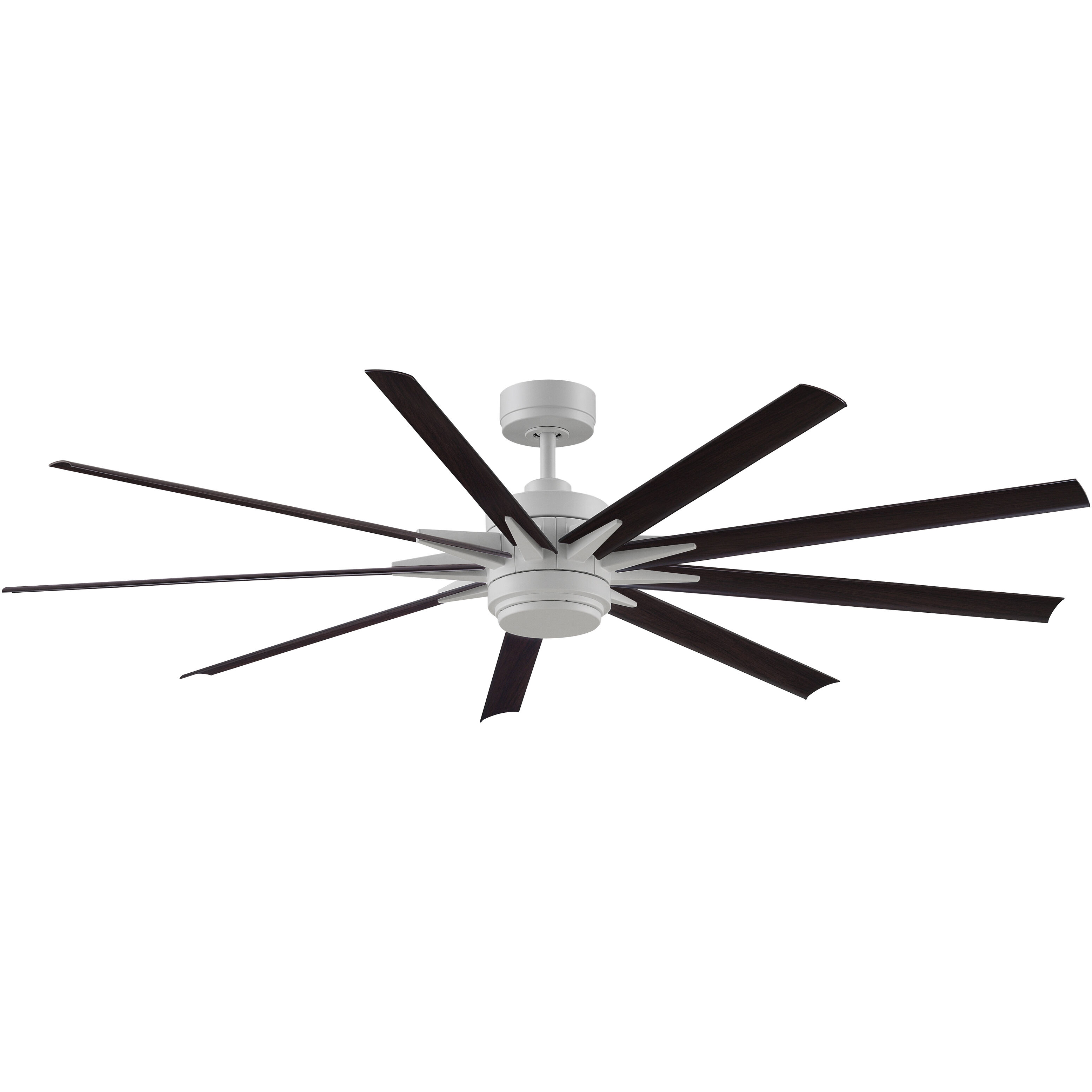Odyn Custom 8.27 inch Matte White Fan Motor Only, Blades Sold Separately