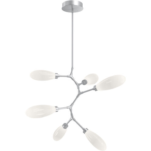 Fiori LED 38.2 inch Classic Silver Chandelier Ceiling Light, Modern Vine