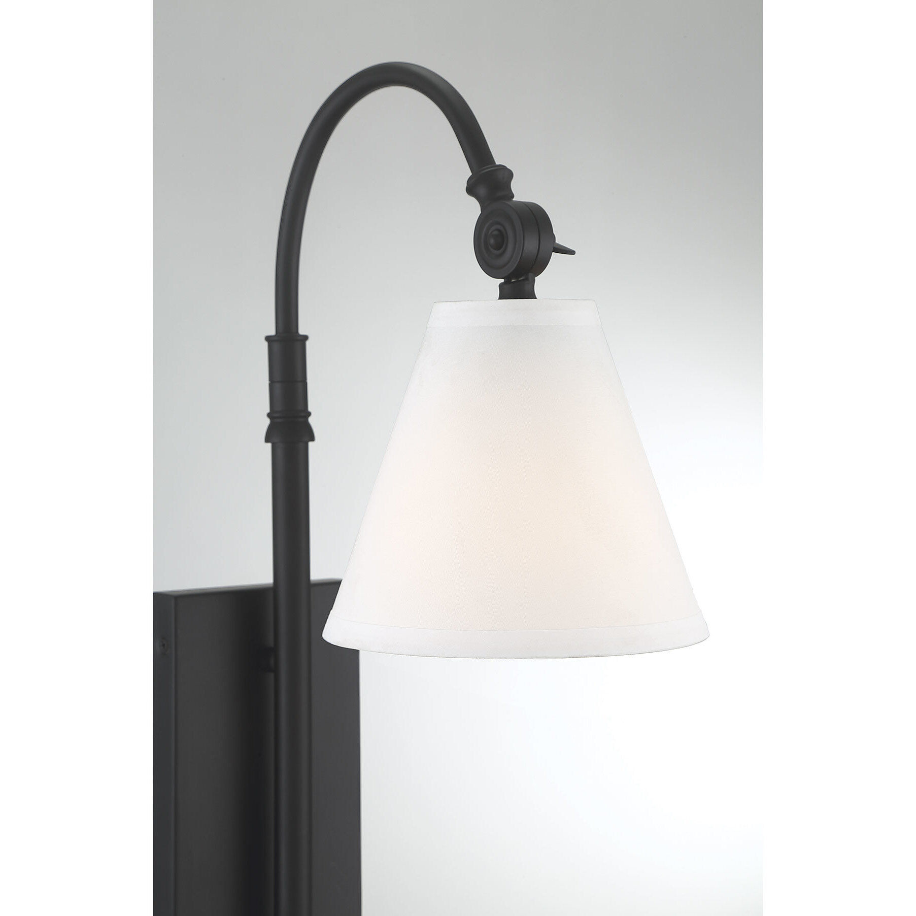 Rutland 11.5 inch 60 watt Classic Bronze Adjustable Wall Sconce Wall Light, Essentials