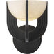 Colette LED 6.25 inch Urban Bronze Bath Vanity Light Wall Light in Urban Bronze and Alabaster