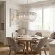 C&M by Chapman & Myers Pierce 6 Light 28 inch Polished Nickel Pendant Ceiling Light