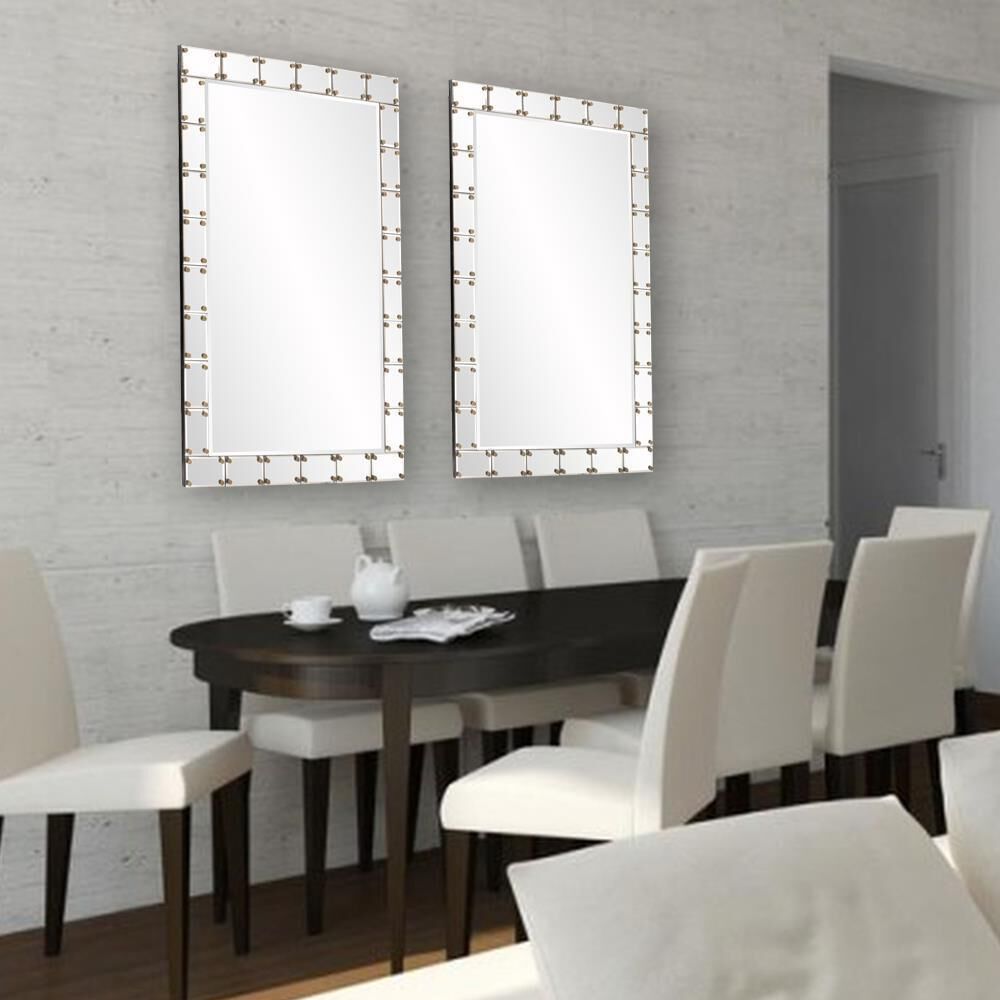 Remington 39 X 27 inch Mirrored Wall Mirror