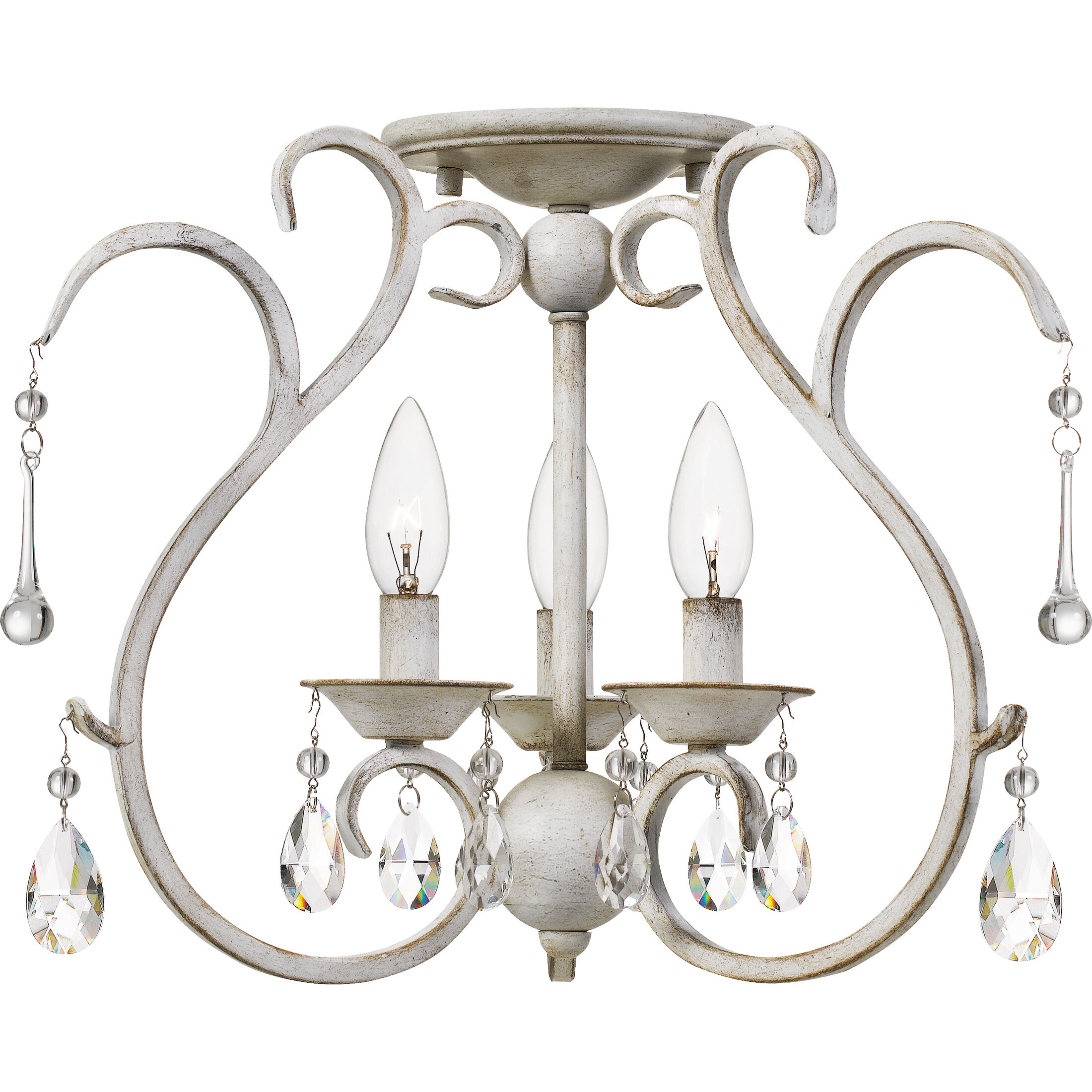 Antique white ceiling light online