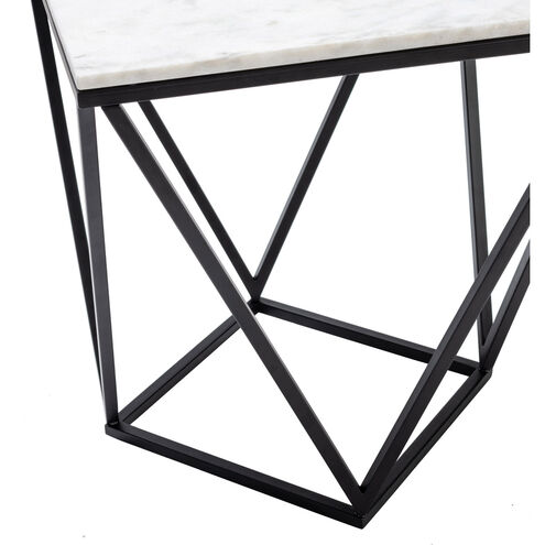 Baxter 22 X 20 inch Black and White End Table