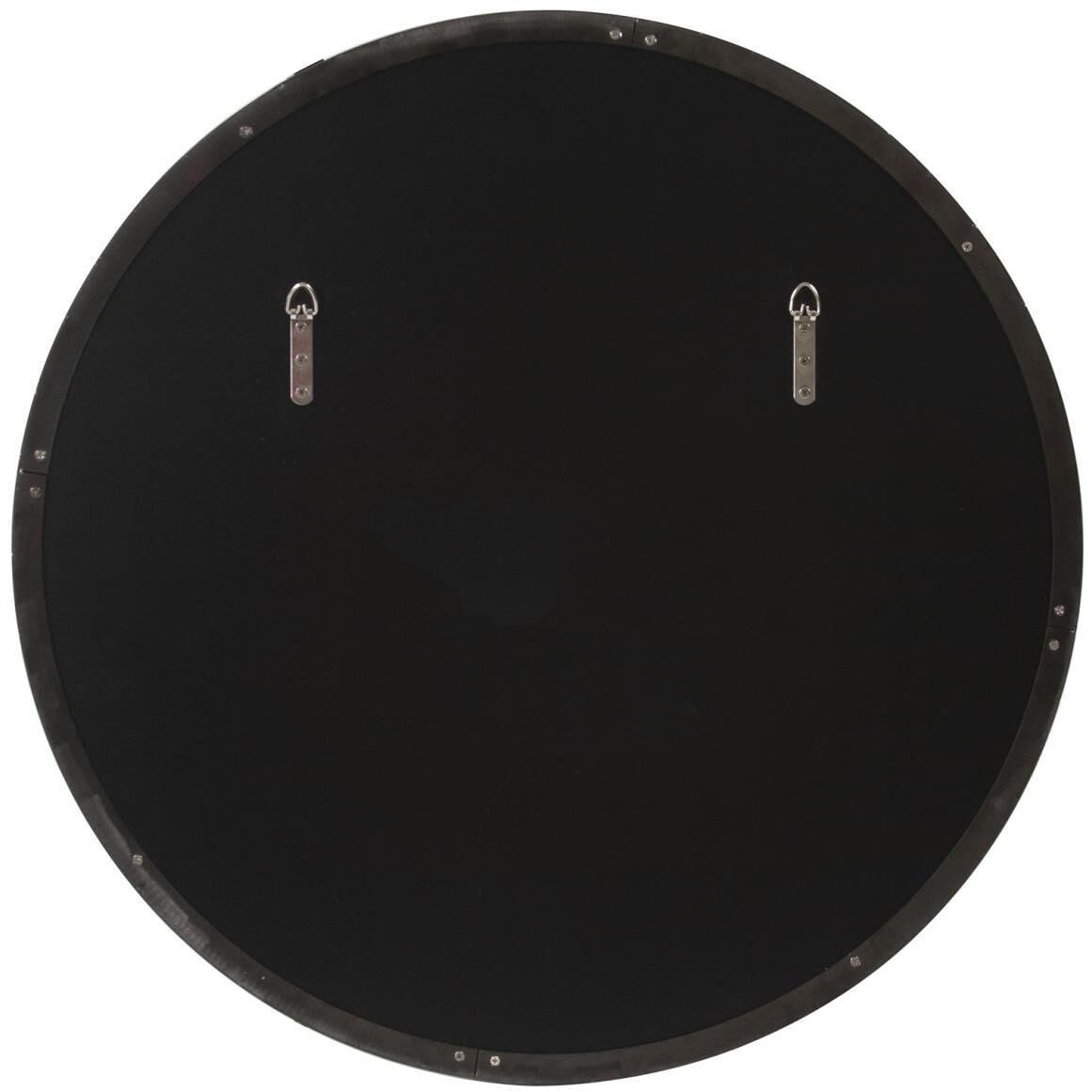 Carter 30 X 30 inch Black Mirror