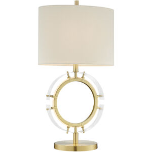 Ordell 28.5 inch 100.00 watt Gold Table Lamp Portable Light