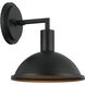 Farmley 1 Light 8 inch Matte Black Wall Sconce Wall Light