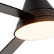 Archer 54 inch Matte Black Ceiling Fan