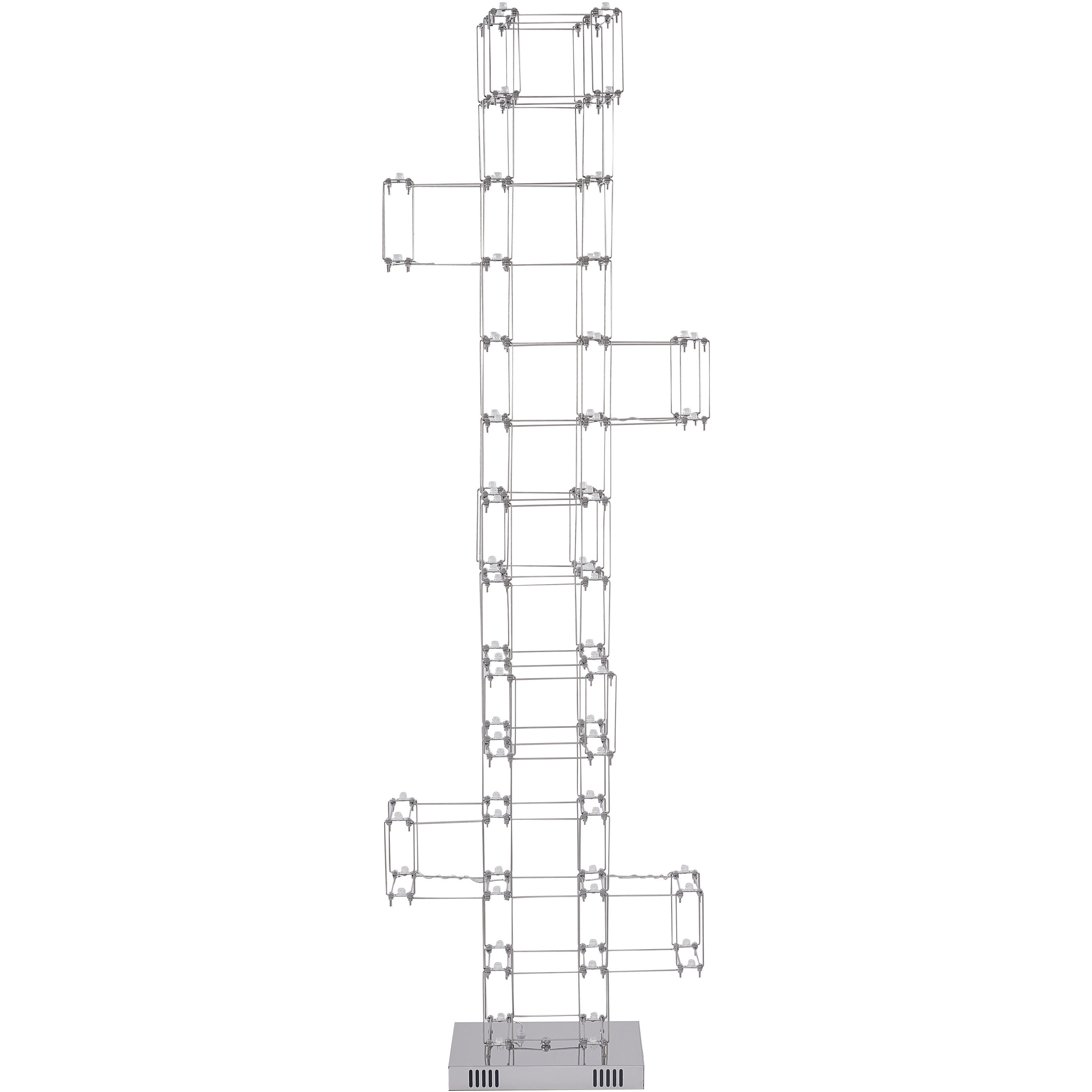 Canada 65 inch 0.30 watt Satin Nickel Floor Lamp Portable Light