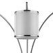 Lux 80 inch 60.00 watt Brushed Nickel Tree Lamp Portable Light