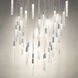 Magic 41 Light 36 inch Polished Nickel Multi-Light Pendant Ceiling Light