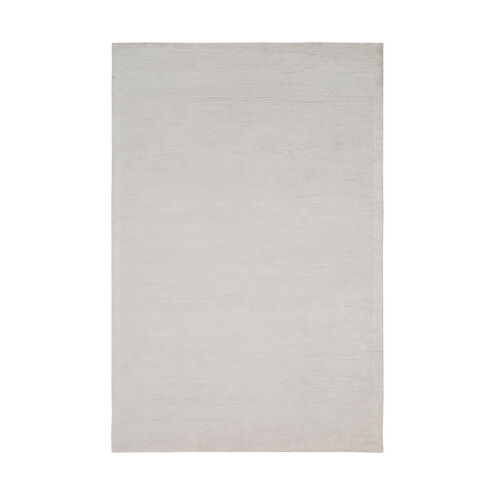 Kuria 90 X 60 inch Ivory Rugs, Tencel and Cotton