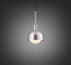 Forked LED 7.87 inch Steel Pendant Ceiling Light