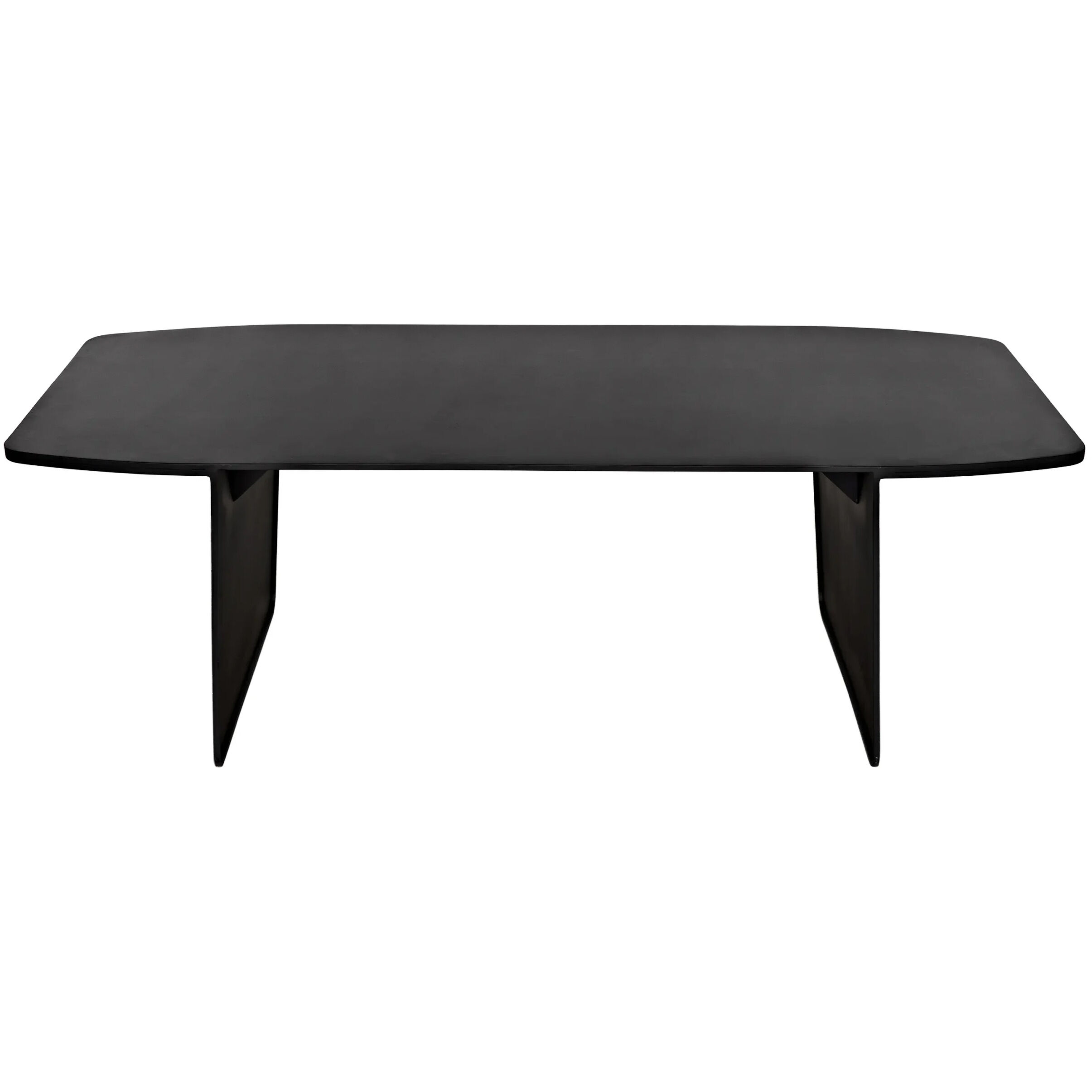 Esprit 90 X 40 inch Matte Black Dining Table
