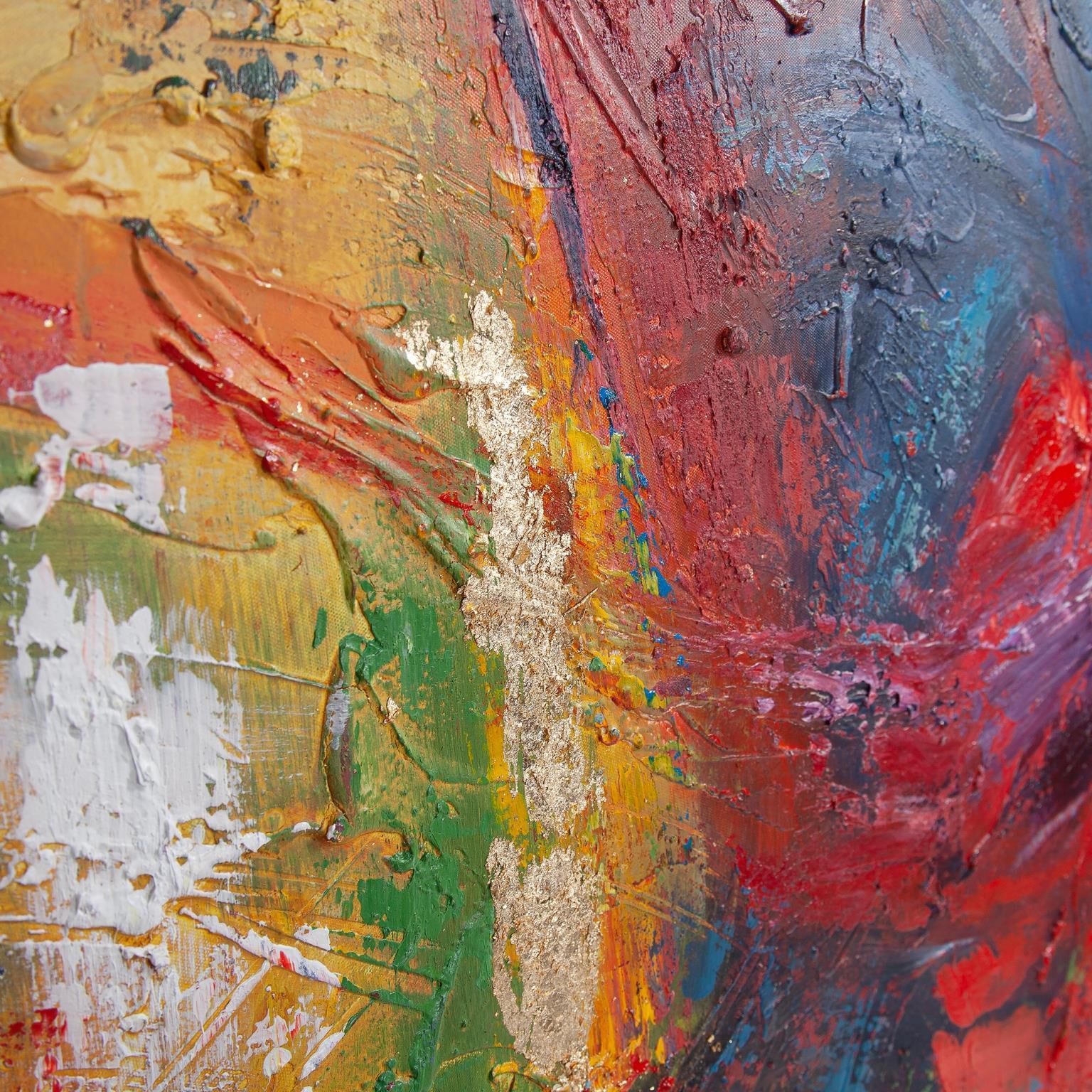 Celebration of Life 73.75 X 49.75 inch Hand Painted Canvas