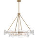 Elora 12 Light 35.75 inch Legacy Brass Pendant Ceiling Light