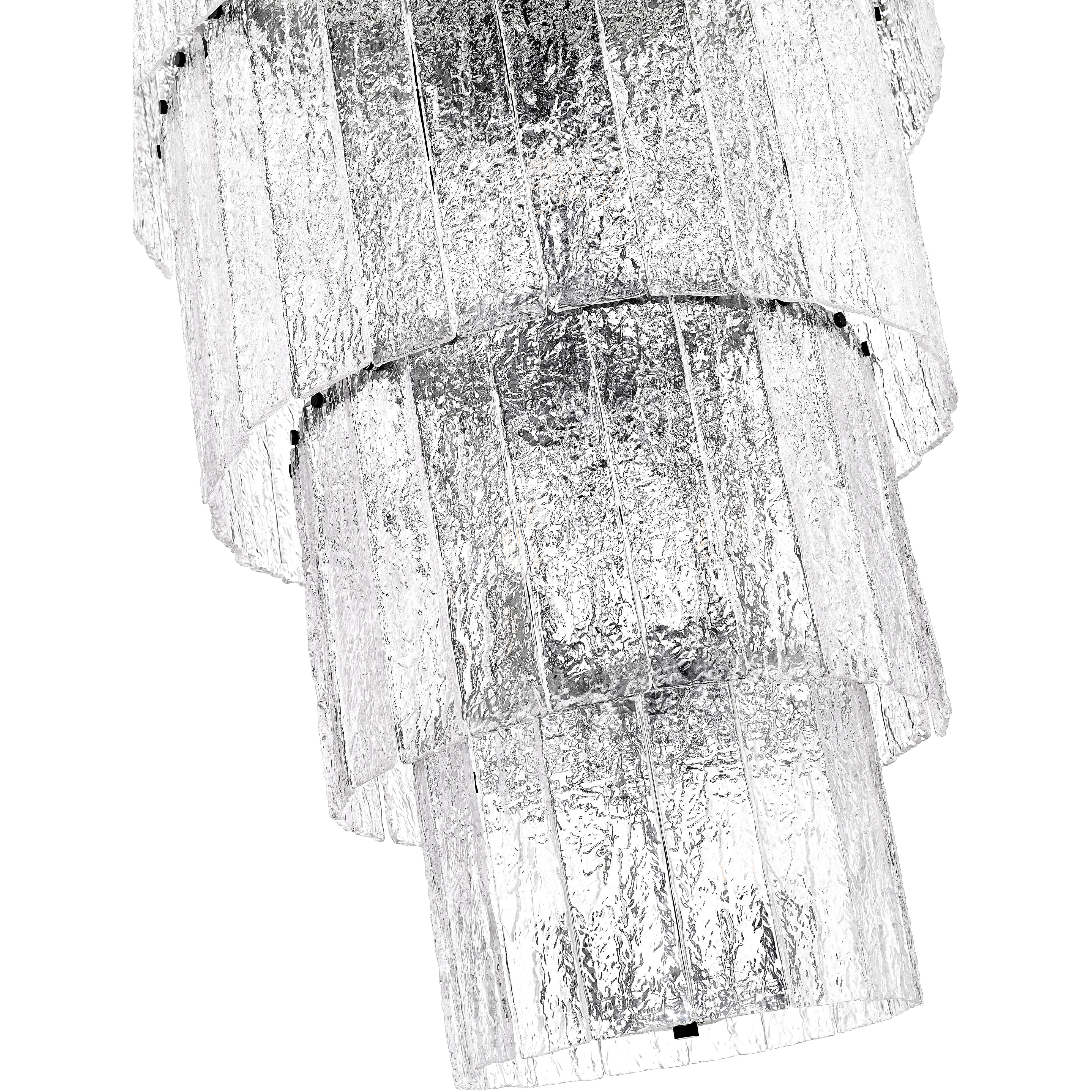 Glacier 18 Light 31 inch Matte Black Chandelier Ceiling Light