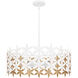 Piper 4 Light 24.25 inch Matte White Pendant Ceiling Light