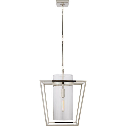 Ian K. Fowler Presidio 1 Light 18 inch Polished Nickel Lantern Pendant Ceiling Light, Small