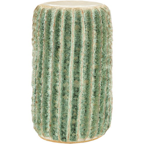 Sunken Boat 11.5 inch Moss Green Accent Table