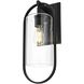 Jaxson 1 Light 20 inch Black Outdoor Wall Sconce
