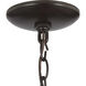 Brandywine 5 Light Antique Bronze Pendant Ceiling Light
