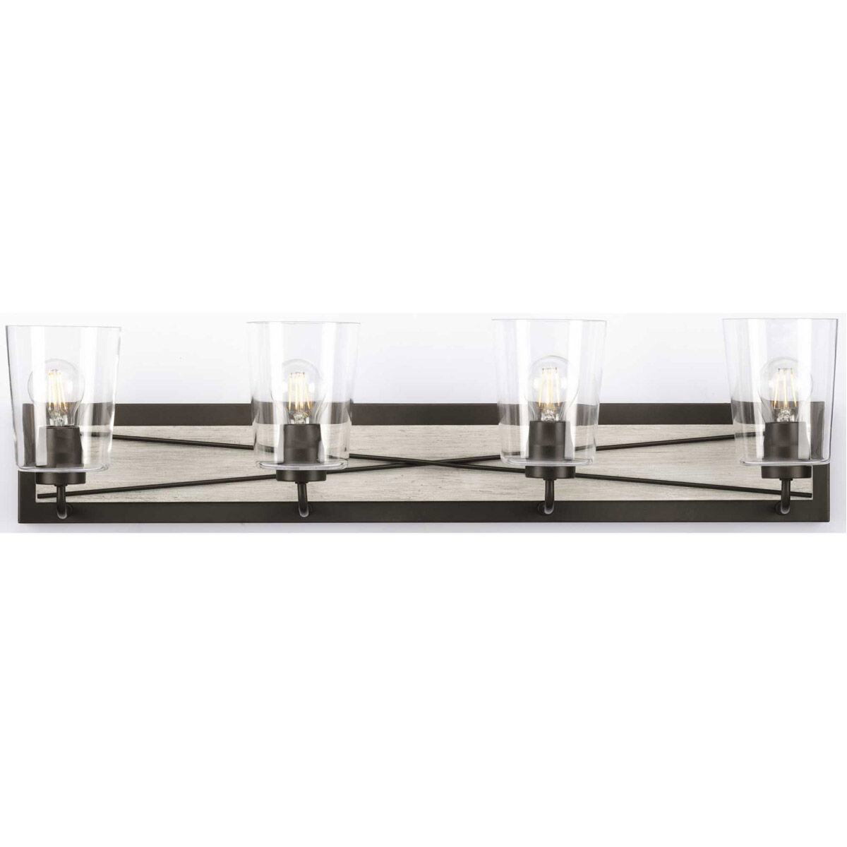 Briarwood 4 Light 34.75 inch Graphite Bath Vanity Wall Light