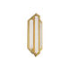 Beyond Ariana LED 3.75 inch Aged Brass ADA Wall Sconce Wall Light