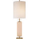 kate spade new york Beekman 37 inch 75.00 watt Blush Table Lamp Portable Light in Cream Linen