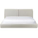 Zeppelin Light Grey Bed, Queen