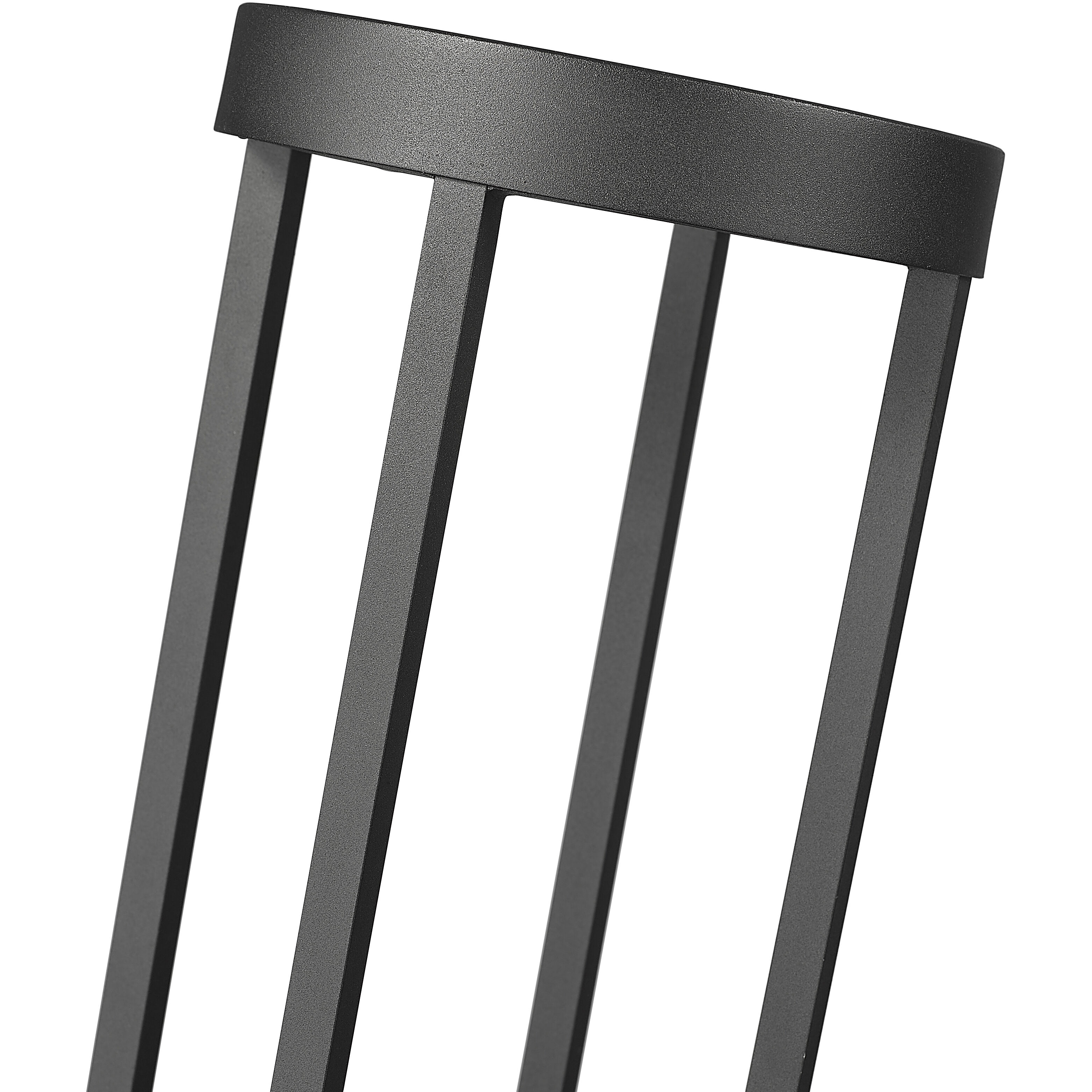 Leland LED 22.75 inch Sand Black Outdoor Pier Mounted Fixture