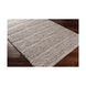 Tahoe 96 X 60 inch Light Gray/Charcoal/White Rugs, Rectangle