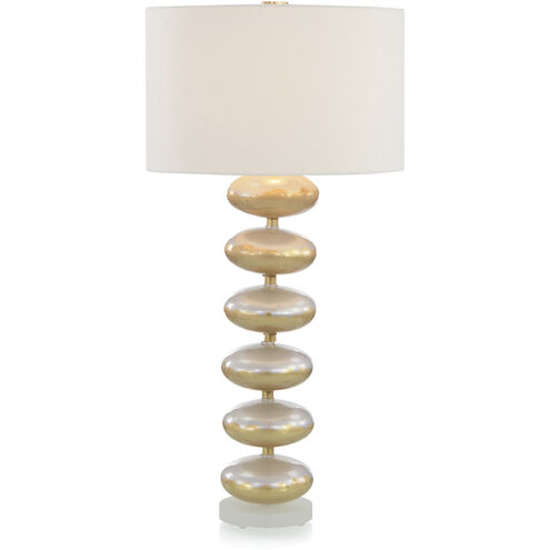 Pearlized Table Lamp Portable Light